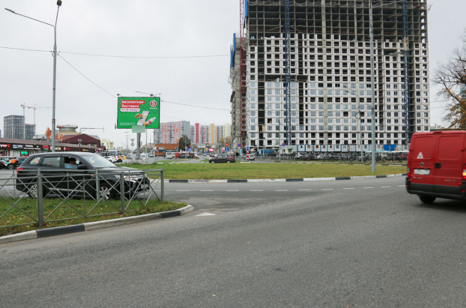 Фотография рекламного носителя, тип: Ситиборд 2.7x3.7, адрес: Шараповского пр-зд. Х Большая Рупасовская ул., поз.1, Мытищи, Московская область, Россия. Сторона Б №770470