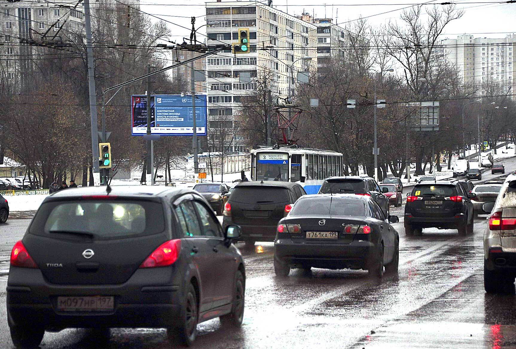 Фотография рекламного носителя, тип: Билборд 3x6, адрес: Симферопольский б-р., д.1, Москва, Россия. Сторона B №261908