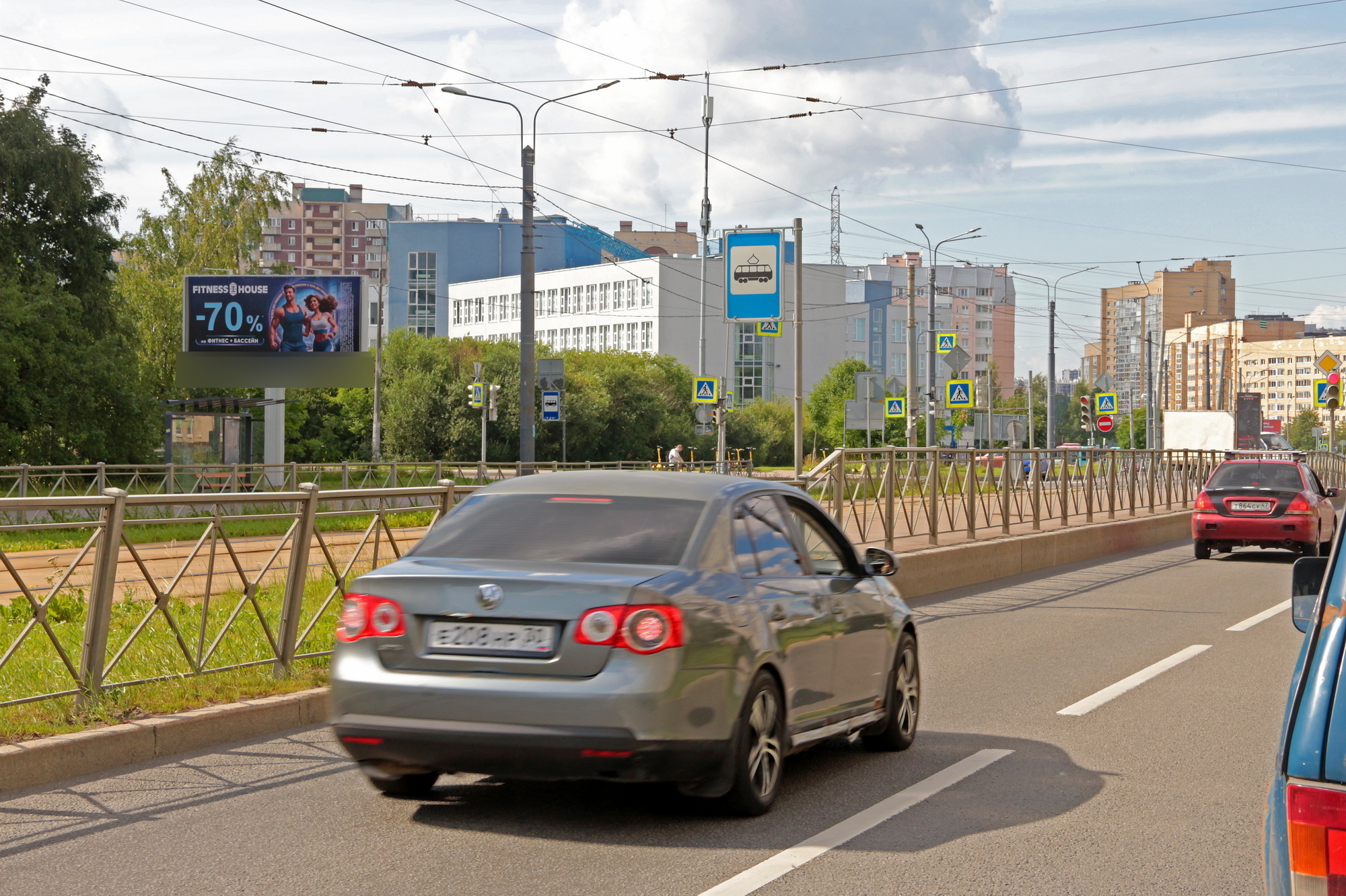Фотография рекламного носителя, тип: Билборд 3x6, адрес: Авиаконструкторов пр-т. Х Шаврова ул., Санкт-Петербург, Россия. Сторона Б №106708