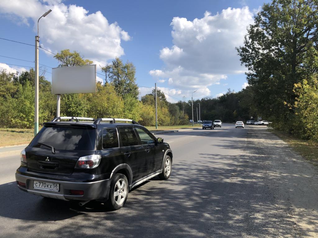 Фотография рекламного носителя, тип: Билборд 3x6, адрес: Измайлова ул., въезд в Ахуны, Пенза, Пензенская область, Россия. Сторона B №1327902