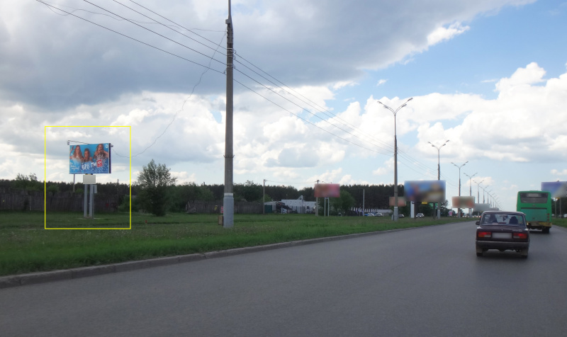 Фотография рекламного носителя, тип: Билборд 3x6, адрес: 10 лет Октября ул., автосалон КИТ, поз.1, Ижевск, Республика Удмуртия, Россия. Сторона B №671143