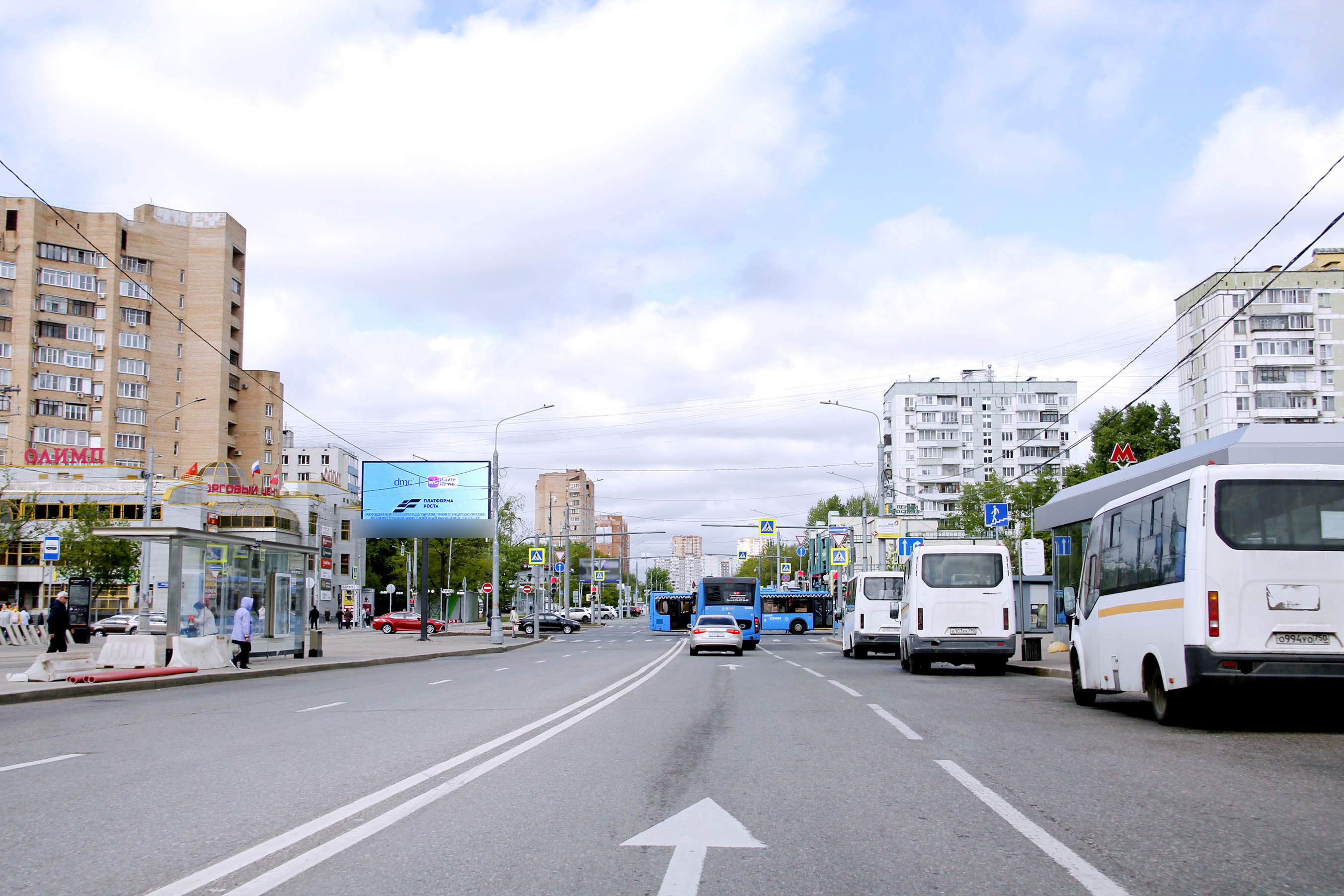 Фотография рекламного носителя, тип: Билборд 3x6, адрес: Зеленый пр-т., д.60, поз.1, Москва, Россия. Сторона Б1 №278291