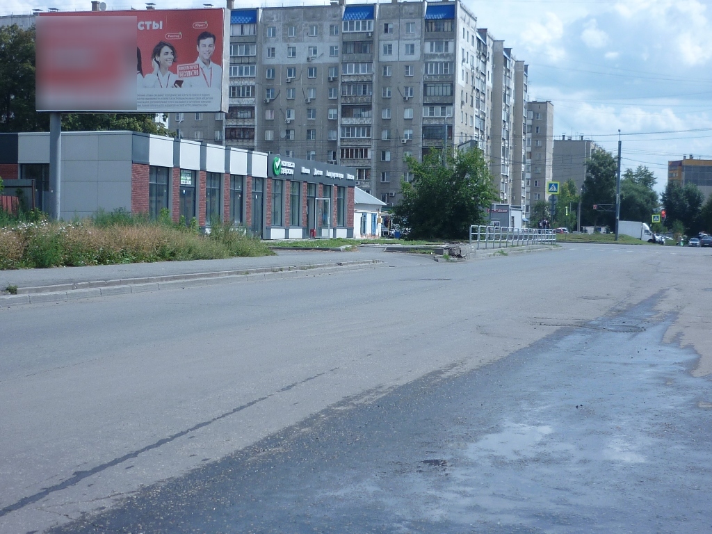 Фотография рекламного носителя, тип: Билборд 3x6, адрес: Лермонтова пер. Х Комарова ул., д.106/1, Челябинск, Челябинская область, Россия. Сторона В №185046