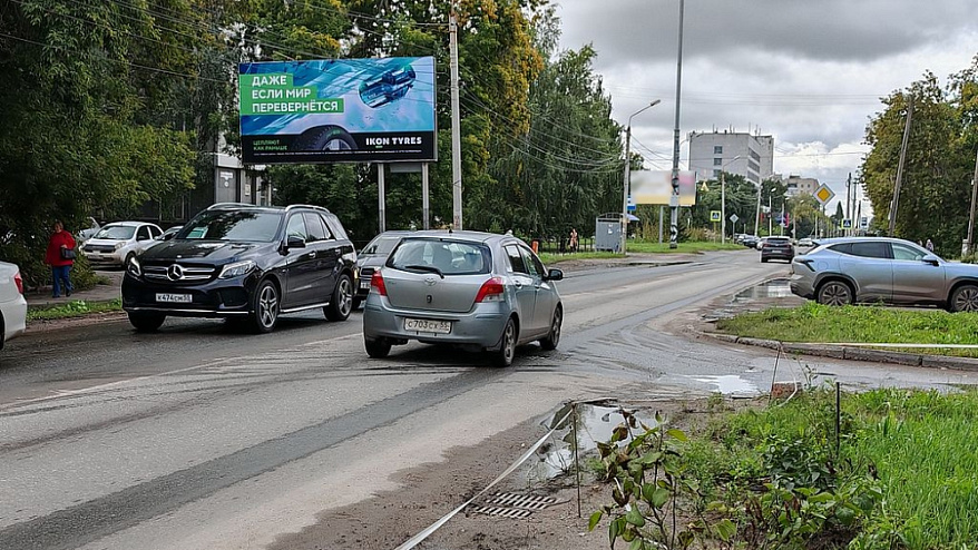 Фотография рекламного носителя, тип: Билборд 3x6, адрес: Куйбышева ул., д.69, Омск, Омская область, Россия. Сторона В №1010129
