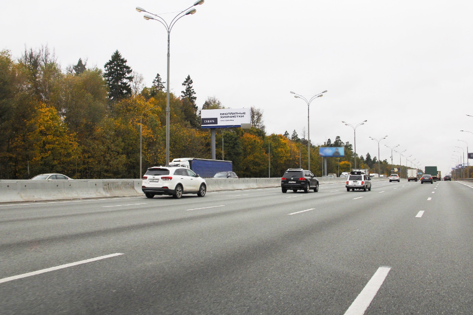 Фотография рекламного носителя, тип: Суперсайт 4x12, адрес: МКАД, 99 185м, Москва, Россия. Сторона Б №770445