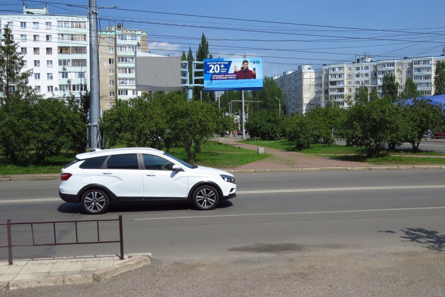 Фотография рекламного носителя, тип: Билборд 3x6, адрес: Баязита Бикбая ул. Х Юрия Гагарина ул., Уфа, Республика Башкортостан, Россия. Сторона А1 №92073
