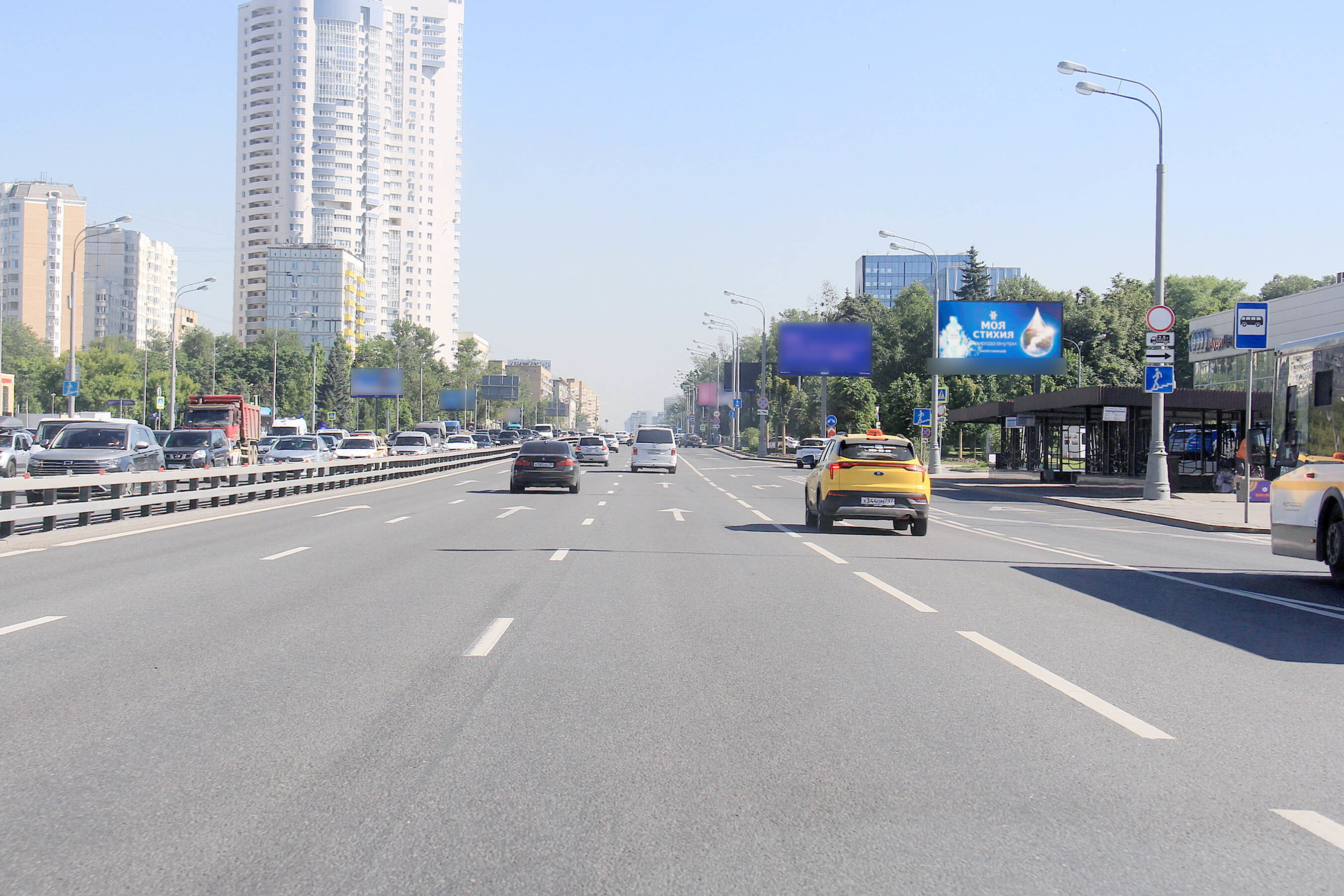 Фотография рекламного носителя, тип: Билборд 3x6, адрес: Ленинградское ш., д.63Б, Москва, Россия. Сторона А1 №117359