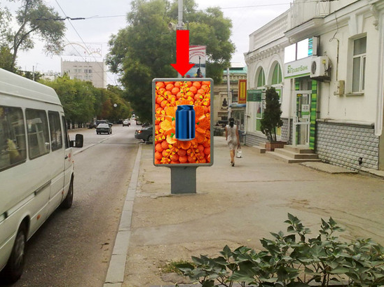 Фотография рекламного носителя, тип: Ситиформат 1.8x1.2, адрес: Ленина ул., д.13, Севастополь, Россия. Сторона А №771844