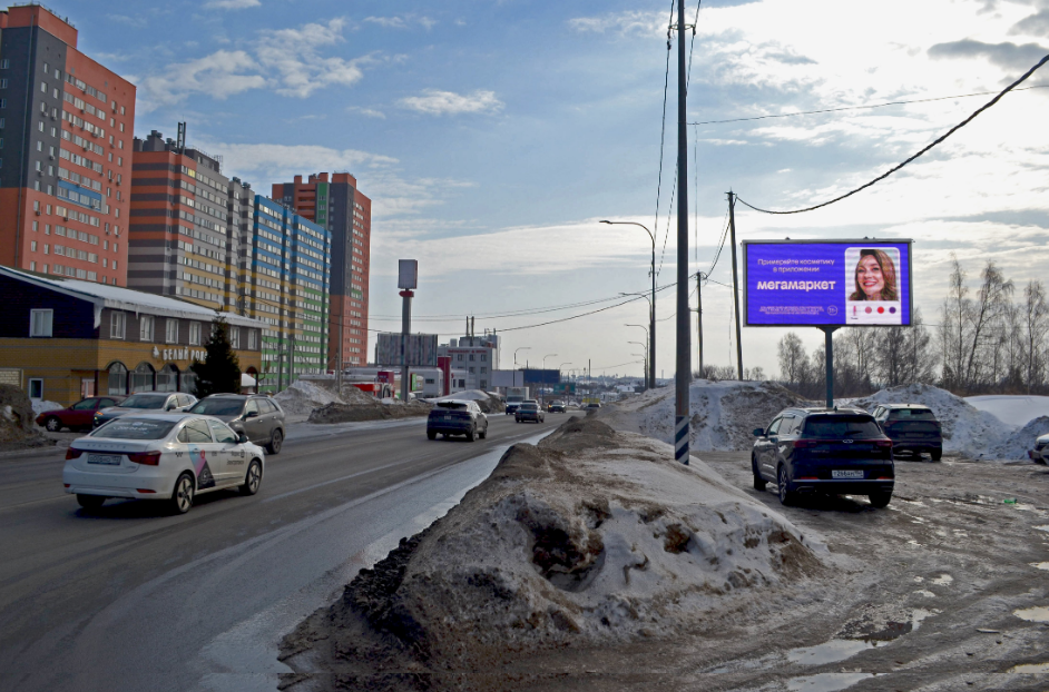 Фотография рекламного носителя, тип: Билборд 3x6, адрес: Казанское ш., д.27В, Нижний Новгород, Нижегородская область, Россия. Сторона A1-А10 №1075101