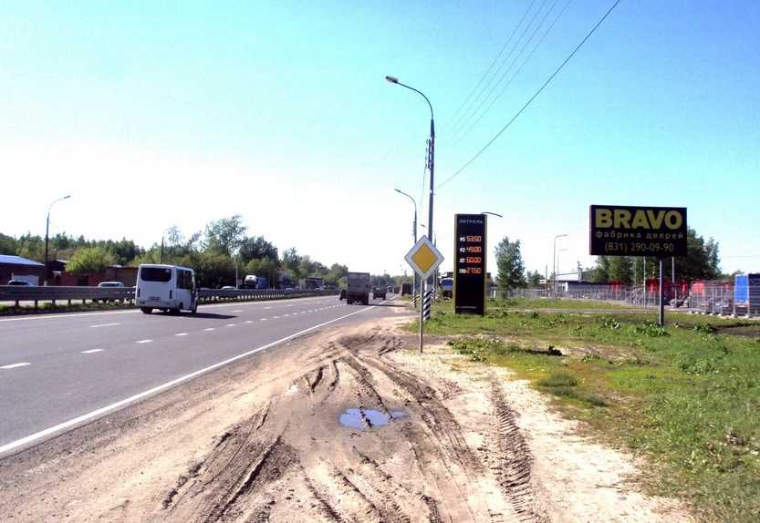 Фотография рекламного носителя, тип: Билборд 3x6, адрес: Кстово г., Н.Новгород-Казань а/д., 432 050м, Нижний Новгород, Нижегородская область, Россия. Сторона А №478635