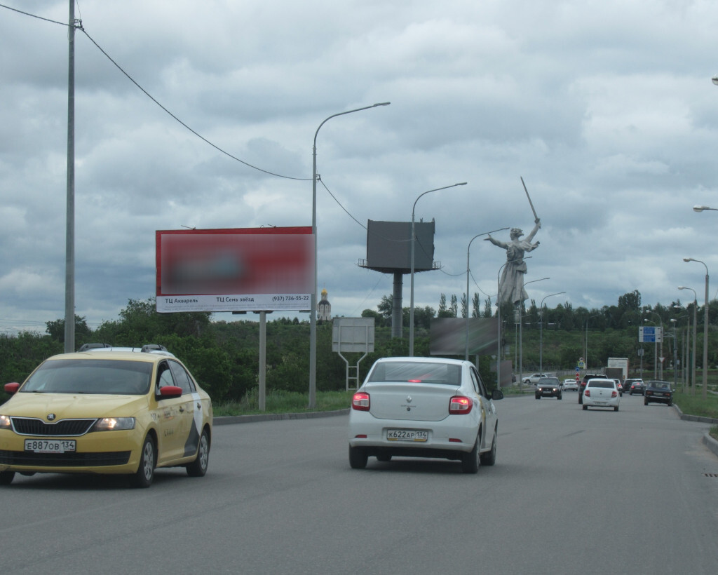 Фотография рекламного носителя, тип: Билборд 3x6, адрес: Землячки ул. д.110, поз.3, Волгоград, Волгоградская область, Россия. Сторона Б №111227