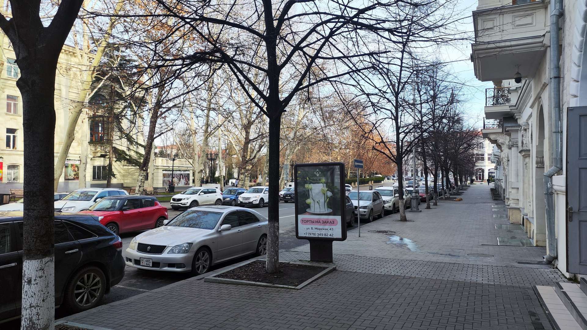 Фотография рекламного носителя, тип: Ситиформат 1.8x1.2, адрес: пр-т Нахимова, у д. 13, Севастополь, Россия. Сторона Б №1373509