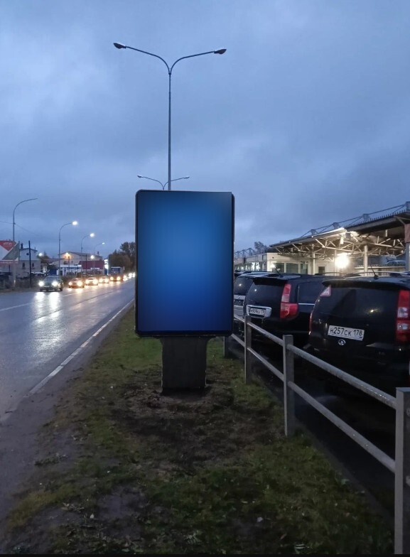 Фотография рекламного носителя, тип: Ситиформат 1.8x1.2, адрес: Шуйское ш., д.11, стр.3, Петрозаводск, Республика Карелия, Россия. Сторона A №748927