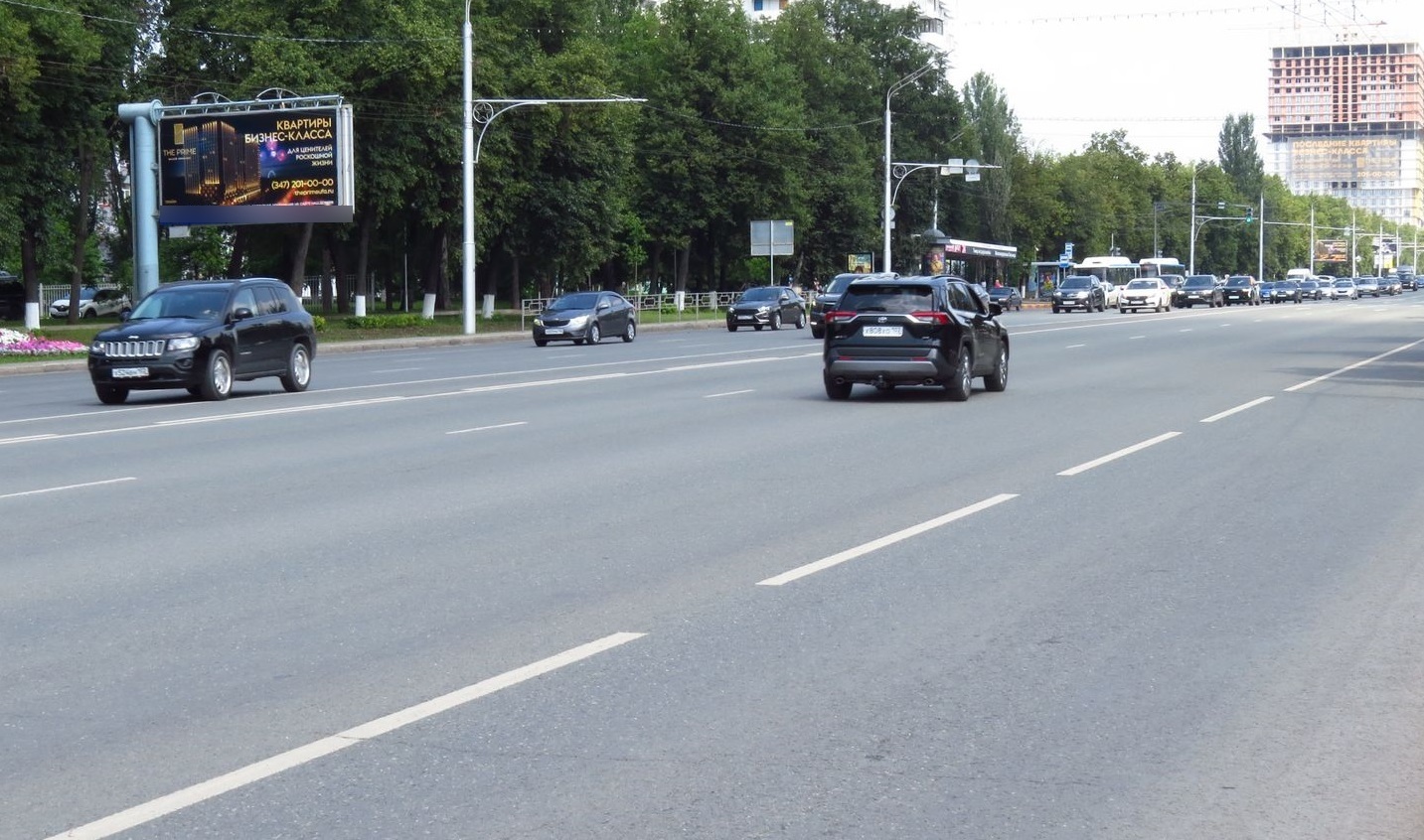 Фотография рекламного носителя, тип: Билборд 3x6, адрес: Октября пр-т., д.67, Уфа, Республика Башкортостан, Россия. Сторона Б №92081
