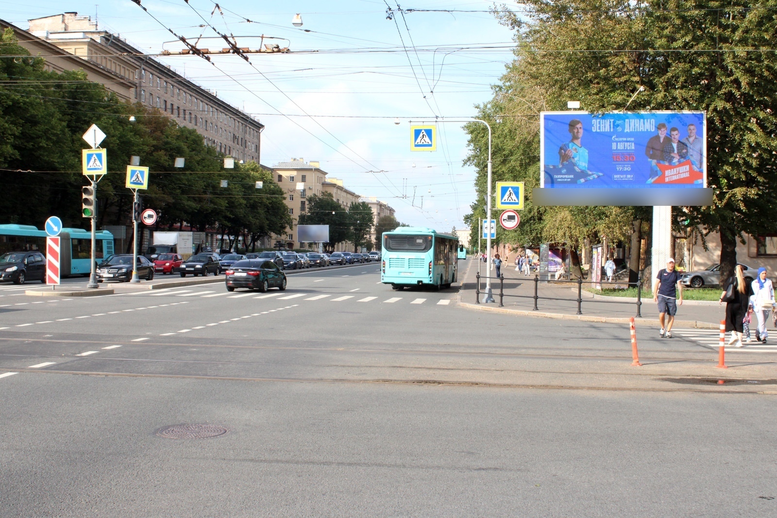 Фотография рекламного носителя, тип: Билборд 3x6, адрес: Стачек пр-т., д.24 Х Трефолева ул., Санкт-Петербург, Россия. Сторона А1 №673168