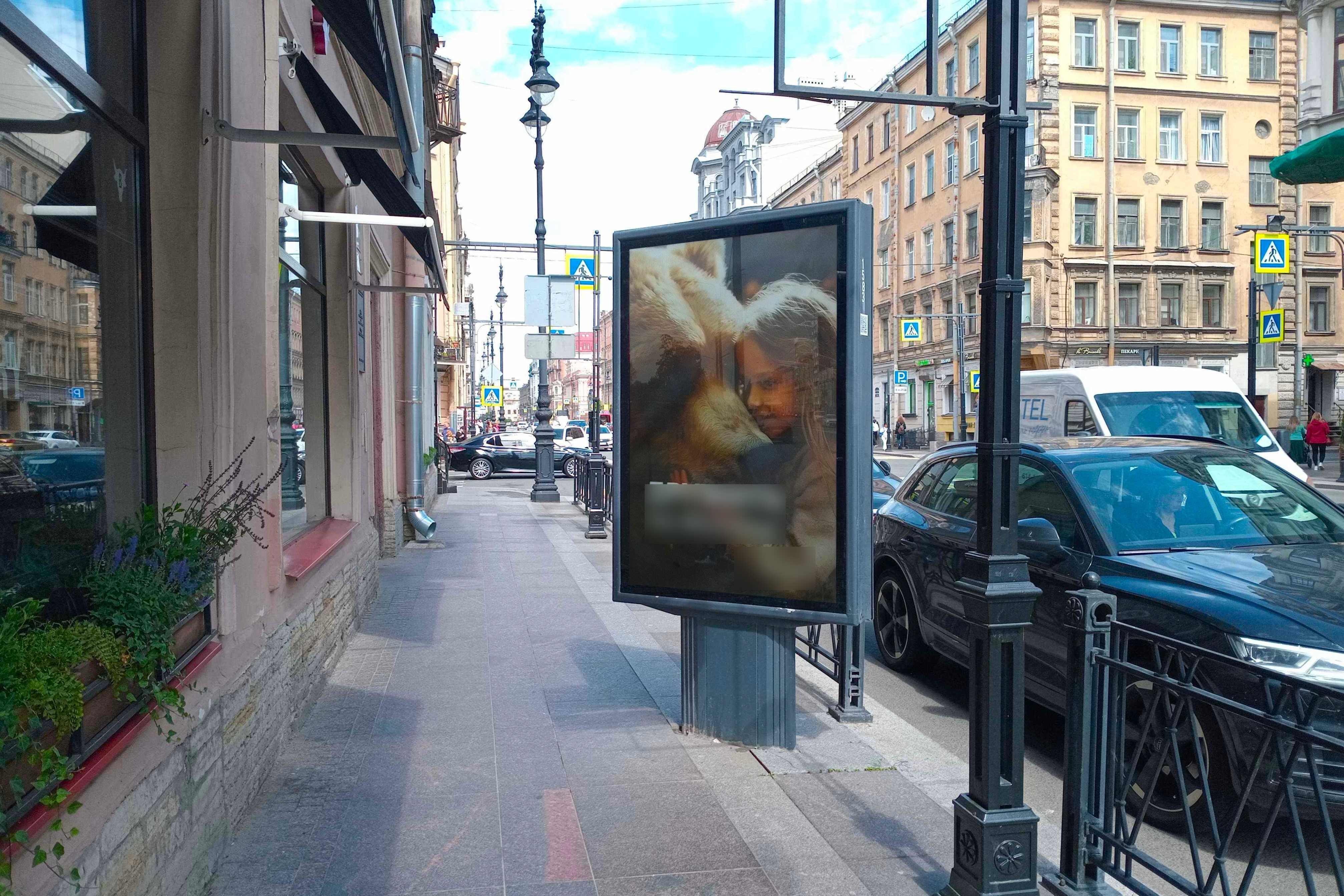 Фотография рекламного носителя, тип: Ситиформат 1.8x1.2, адрес: Восстания ул., д.26, Санкт-Петербург, Россия. Сторона Б №138286