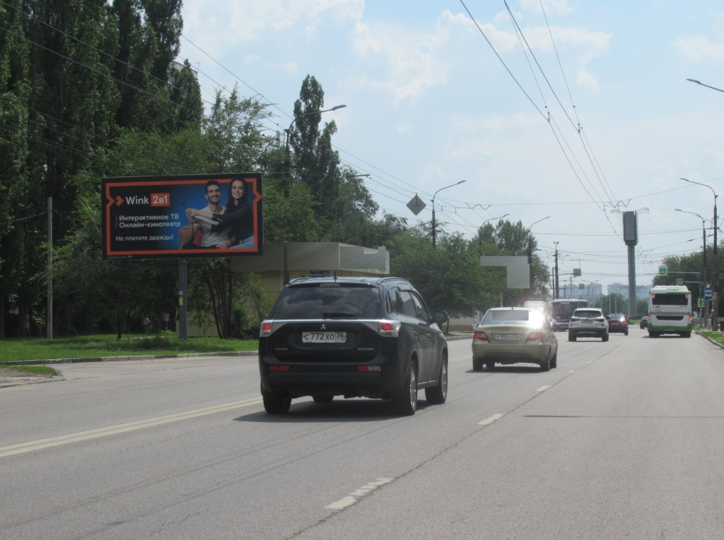 Фотография рекламного носителя, тип: Билборд 3x6, адрес: Владимира Невского ул. Х Хользунова ул., д.96, Воронеж, Воронежская область, Россия. Сторона Б №111774