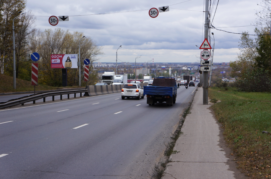 Фотография рекламного носителя, тип: Билборд 3x6, адрес: Ларина ул., д.2Б Х Мызинский мост, Нижний Новгород, Нижегородская область, Россия. Сторона В №1084687