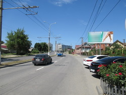 Фотография рекламного носителя, тип: Билборд 3x6, адрес: Базисная ул., поворот на Приволжскую ул., Волгоград, Волгоградская область, Россия. Сторона А №596130