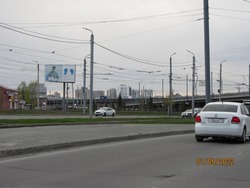 Фотография рекламного носителя, тип: Билборд 3x6, адрес: Меридиан а/д. Х Луценко ул., Челябинск, Челябинская область, Россия. Сторона С №1058399