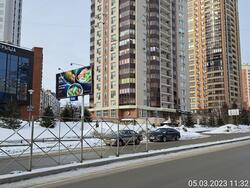 Фотография рекламного носителя, тип: Билборд 3x6, адрес: Военная ул. Х Семьи Шамшиных ул., д.24/2, Новосибирск, Новосибирская область, Россия. Сторона Б №1001312