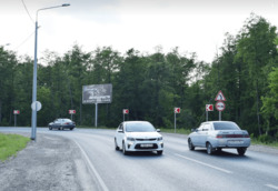 Фотография рекламного носителя, тип: Билборд 3x6, адрес: Антонова ул. Х Баталина ул., Пенза, Пензенская область, Россия. Сторона А №1324700