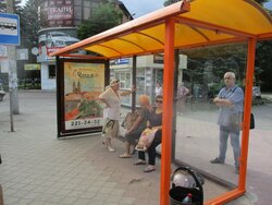 Фотография рекламного носителя, тип: Остановка 1.8x1.2, адрес: Туполева ул. , ост. ПервомР "Завод Алмаз (конечная)", Ростов-на-Дону, Ростовская область, Россия. Сторона А №831496