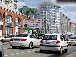 Фотография рекламного носителя, тип: Билборд 3x6, адрес: Маяковского ул. Х М. Жукова ул., д.78, Омск, Омская область, Россия. Сторона Б №616834