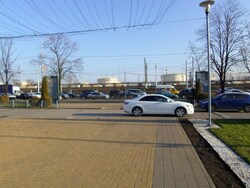 Фотография рекламного носителя, тип: Пиллар 3x1.4, адрес: Захарова ул. Х Индустриальная ул., поз.1, Краснодар, Краснодарский край, Россия. Сторона C №409559