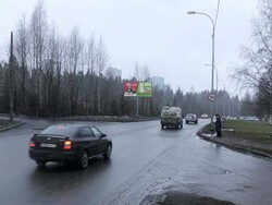 Фотография рекламного носителя, тип: Билборд 3x6, адрес: Карельский пр-т., д.6, Петрозаводск, Республика Карелия, Россия. Сторона B №848608