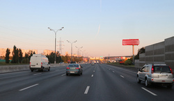 Фотография рекламного носителя, тип: Суперсайт 5x15, адрес: МКАД, 91 000м, внешняя сторона, Мытищи, Московская область, Россия. Сторона A1-A9 №1058046