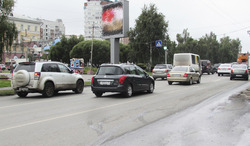 Фотография рекламного носителя, тип: Билборд 3x6, адрес: Богдана Хмельницкого ул., д.160, Омск, Омская область, Россия. Сторона Б №420137