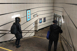 Фотография рекламного носителя, тип: Кристалайт, адрес: Станция метро «Фили», линия Филёвская, Москва, Россия. Сторона/вариант A №1055360