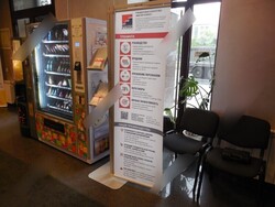 Фотография рекламного носителя, тип: Диспенсер листовок, адрес: Бизнес-центр «Лесной 63», Лесной пр-т., д.63, Санкт-Петербург, Россия. Сторона/вариант №657203