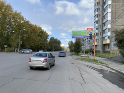 Фотография рекламного носителя, тип: Билборд 3x6, адрес: Ачинск г., Гагарина ул., д.42, Красноярск, Красноярский край, Россия. Сторона А №780298