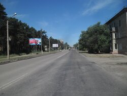 Фотография рекламного носителя, тип: Билборд 3x6, адрес: Канск г., 40 Лет Октября ул., д.53, Красноярск, Красноярский край, Россия. Сторона Б №960785