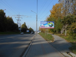 Фотография рекламного носителя, тип: Билборд 3x6, адрес: Нахимова ул., д.2, Томск, Томская область, Россия. Сторона А №472249