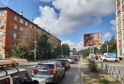 Фотография рекламного носителя, тип: Ситиборд 2.7x3.7, адрес: Промышленная ул., д.19, Краснодар, Краснодарский край, Россия. Сторона A1-A10 №940626