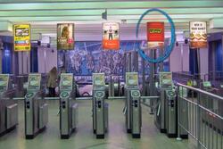 Фотография рекламного носителя, тип: Лайтбокс, адрес: Станция метро «Комендантский проспект», линия Фрунзенско-Приморская, Санкт-Петербург, Россия. Сторона/вариант А №1062050