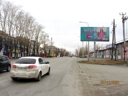 Фотография рекламного носителя, тип: Билборд 3x6, адрес: Троицкий тракт, д.20б/1, Челябинск, Челябинская область, Россия. Сторона A №1058441