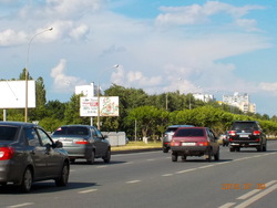 Фотография рекламного носителя, тип: Билборд 3x6, адрес: Мира пр-т., ост. КДК КамАЗа, Набережные Челны, Республика Татарстан, Россия. Сторона B №414588