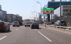 Фотография рекламного носителя, тип: Билборд 3x6, адрес: Автозаводская ул., д.16, Москва, Россия. Сторона Аh1-Аh4 №882688