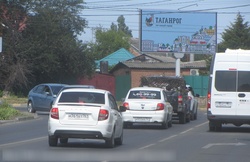 Фотография рекламного носителя, тип: Билборд 3x6, адрес: Александровская ул. Х Большой Проспект, д.10, Таганрог, Ростовская область, Россия. Сторона A1-A10 №1095910