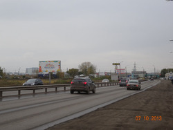 Фотография рекламного носителя, тип: Билборд 3x6, адрес: Победы пр-т., поворот на п. Железнодорожный, поз.2, Челябинск, Челябинская область, Россия. Сторона В №491617