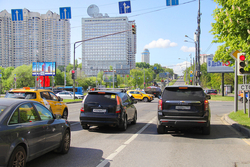 Фотография рекламного носителя, тип: Билборд 3x6, адрес: Профсоюзная ул., д.21а-19 Х Нахимовский пр-т., Москва, Россия. Сторона Б №354632