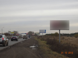 Фотография рекламного носителя, тип: Билборд 3x6, адрес: Победы пр-т., поворот на п. Железнодорожный, поз.2, Челябинск, Челябинская область, Россия. Сторона А №491616