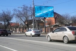 Фотография рекламного носителя, тип: Билборд 3x6, адрес: Шолохова пр-т., д.97 Х Литейный пер., Ростов-на-Дону, Ростовская область, Россия. Сторона А №1326008