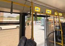 Фотография рекламного носителя, тип: Стикер, адрес: Маршрут автобуса 34, Самара, Самарская область, Россия. Сторона - №1072993