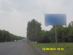 Фотография рекламного носителя, тип: Билборд 3x6, адрес: М-5 Урал а/д., 101 564м, Московская область, Россия. Сторона A №438552