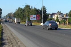 Фотография рекламного носителя, тип: Билборд 3x6, адрес: Ленинградское ш., съезд с виадука, Псков, Псковская область, Россия. Сторона А №626600